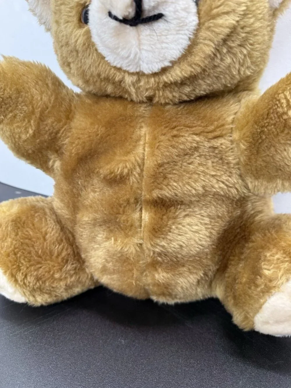Vintage 1979 Dan Dee Imports Stuffed Animal Brown Teddy Bear 15 Inch